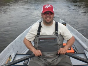 Ryan in Drift Boat - Copy
